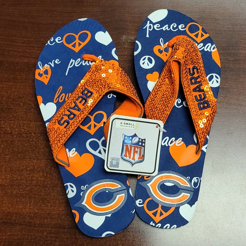 Women's Bears Flip Flops